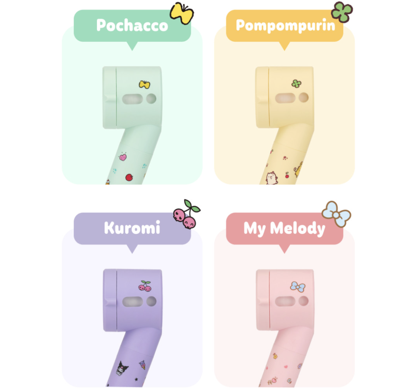 韓國 Bareunsoo X Sanrio 乘聯 旅行用 迷你過濾 花灑頭 ｜Travel Mini Filter Shower Head
