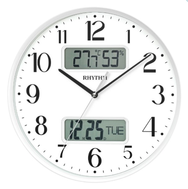 圓掛鐘(白) CFG734WR03