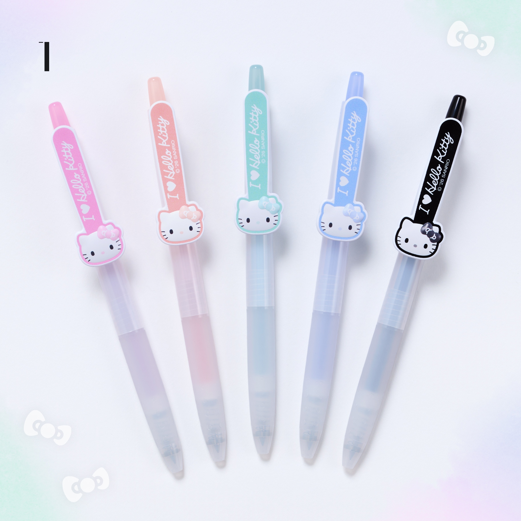 🌸 【預訂】I ♡ Hello Kitty Series - No.1-原子筆