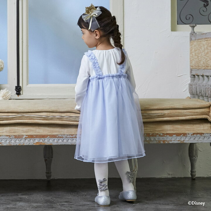 🇯🇵預訂 日本直送🇯🇵Petit Main x Frozen系列假兩件連身裙外套斜孭袋三件套裝