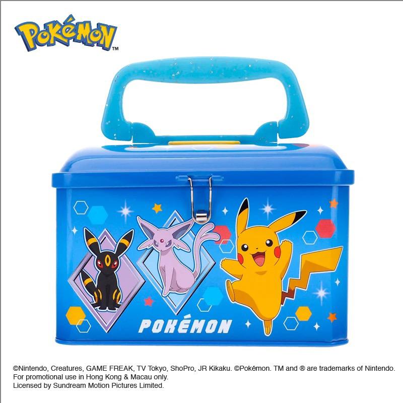 Pokémon 手挽式鐵盒錢箱