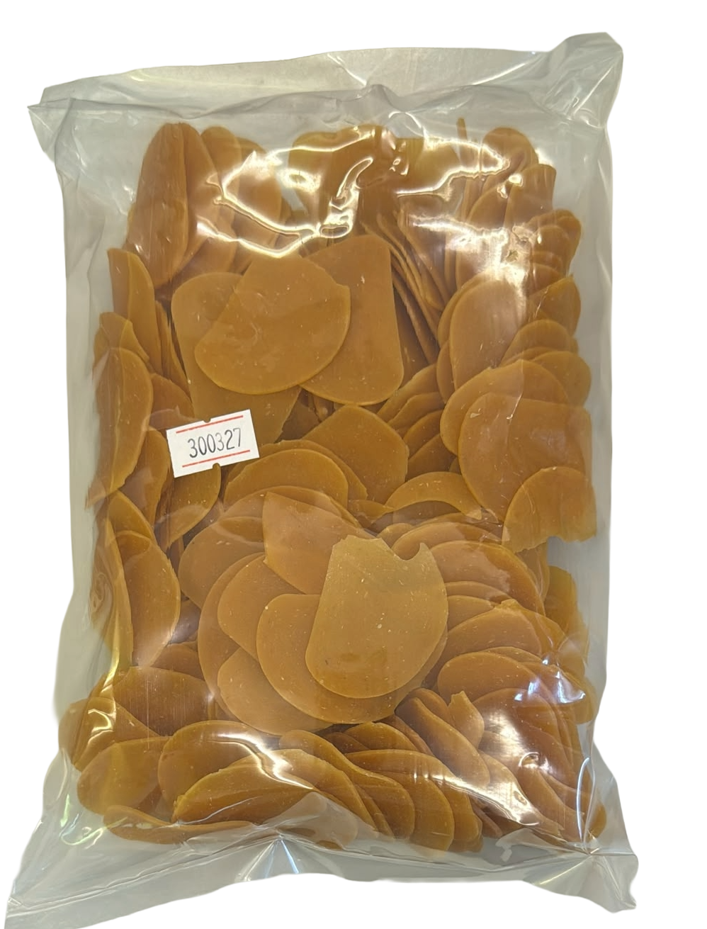 崑益-紅蘿蔔素蝦餅(生片)(純素) 300g/ Koon Yik Veg. Keropok Carrot (Raw) (Vegna) 300g