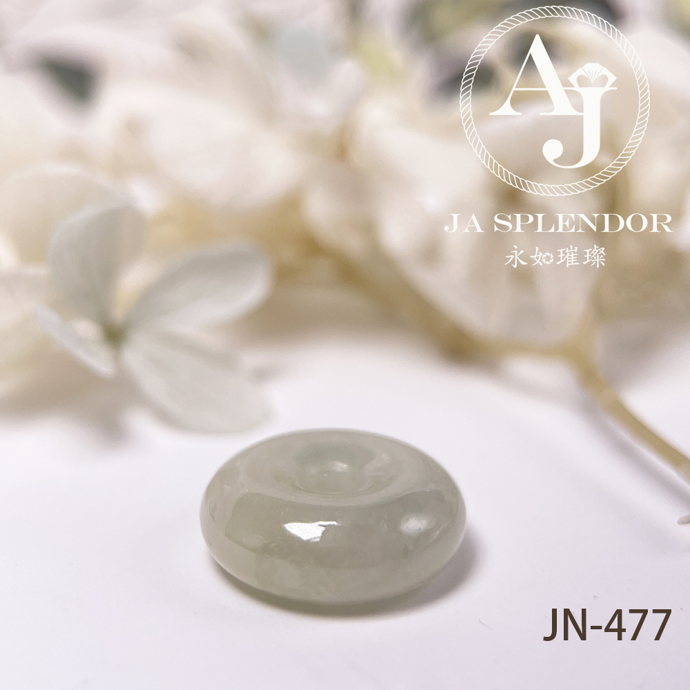 JN-477/483/488 天然翡翠A玉 冰潤雪梨黃小平安扣