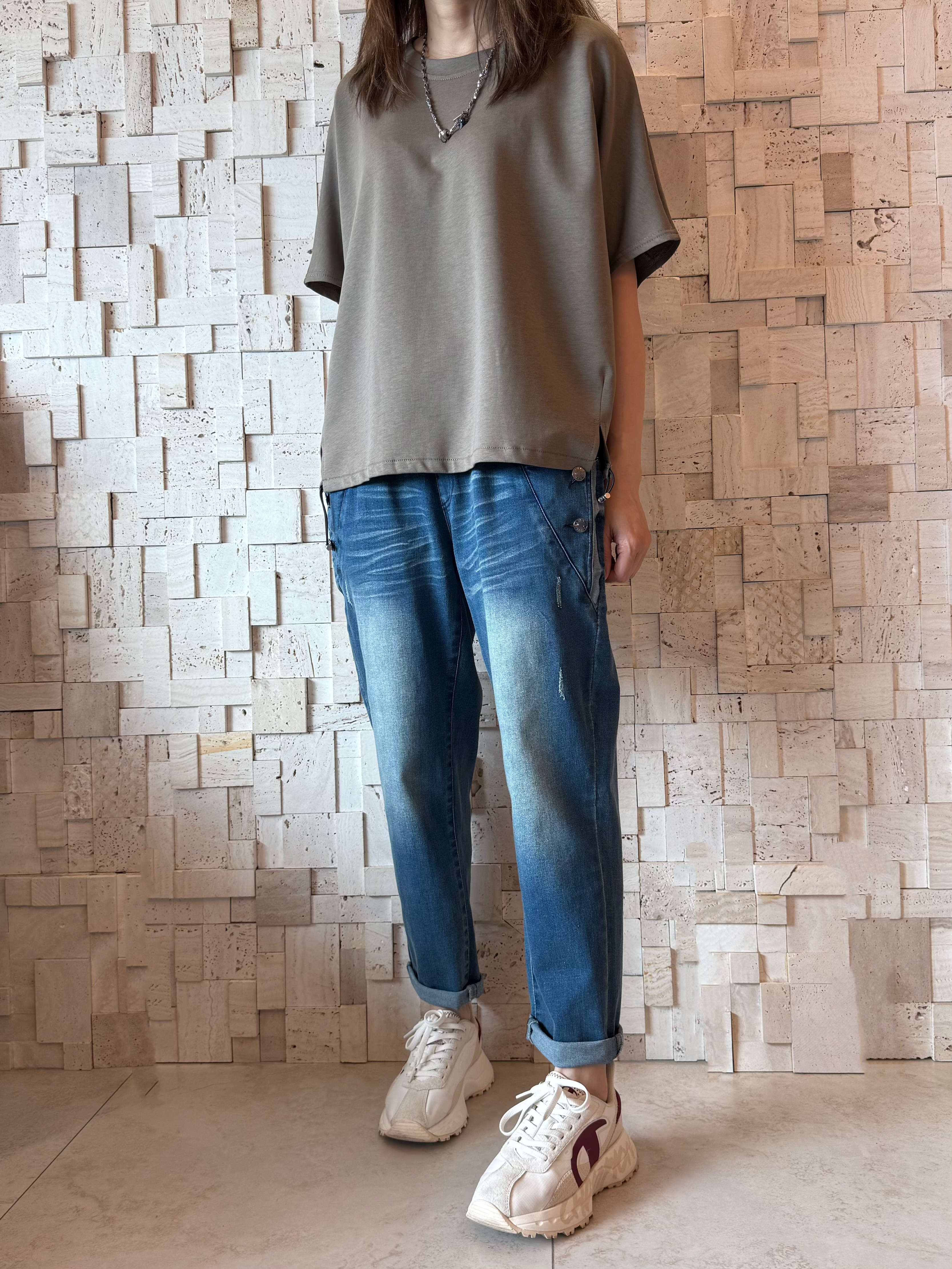 #2109 鬆身百搭淨色Top☀️ 