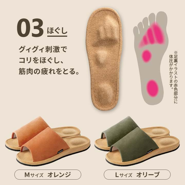 日本 Fumippa 健康按壓室內拖鞋｜母親節父親節禮物首選