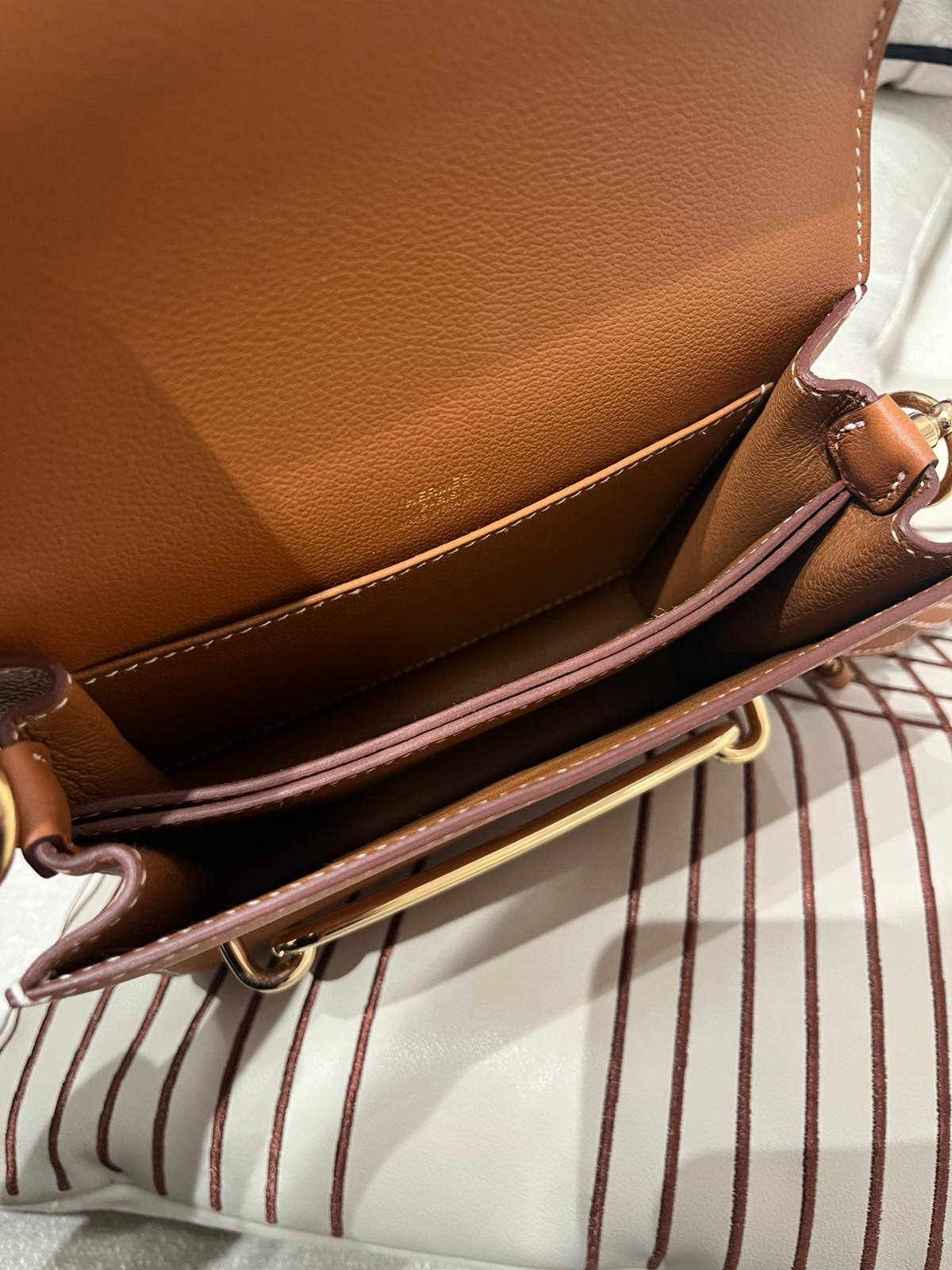 Hermes mini roulis , 金金，STAMP D 100%Authentic ,98%new ✅dust bag✅box 