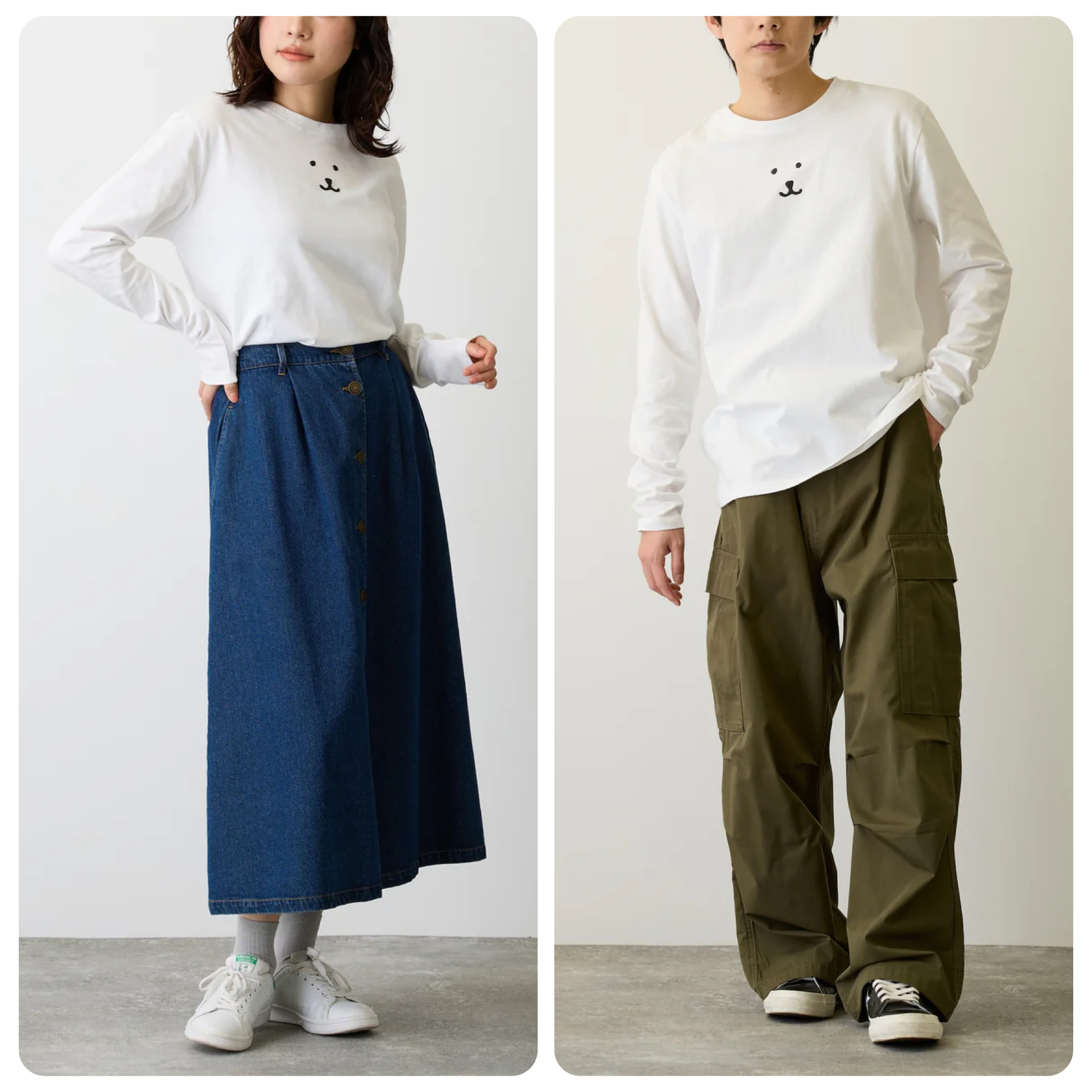 日本預訂📍Joke Bear大頭圖案長袖Tee 不包郵 13/2日本開售