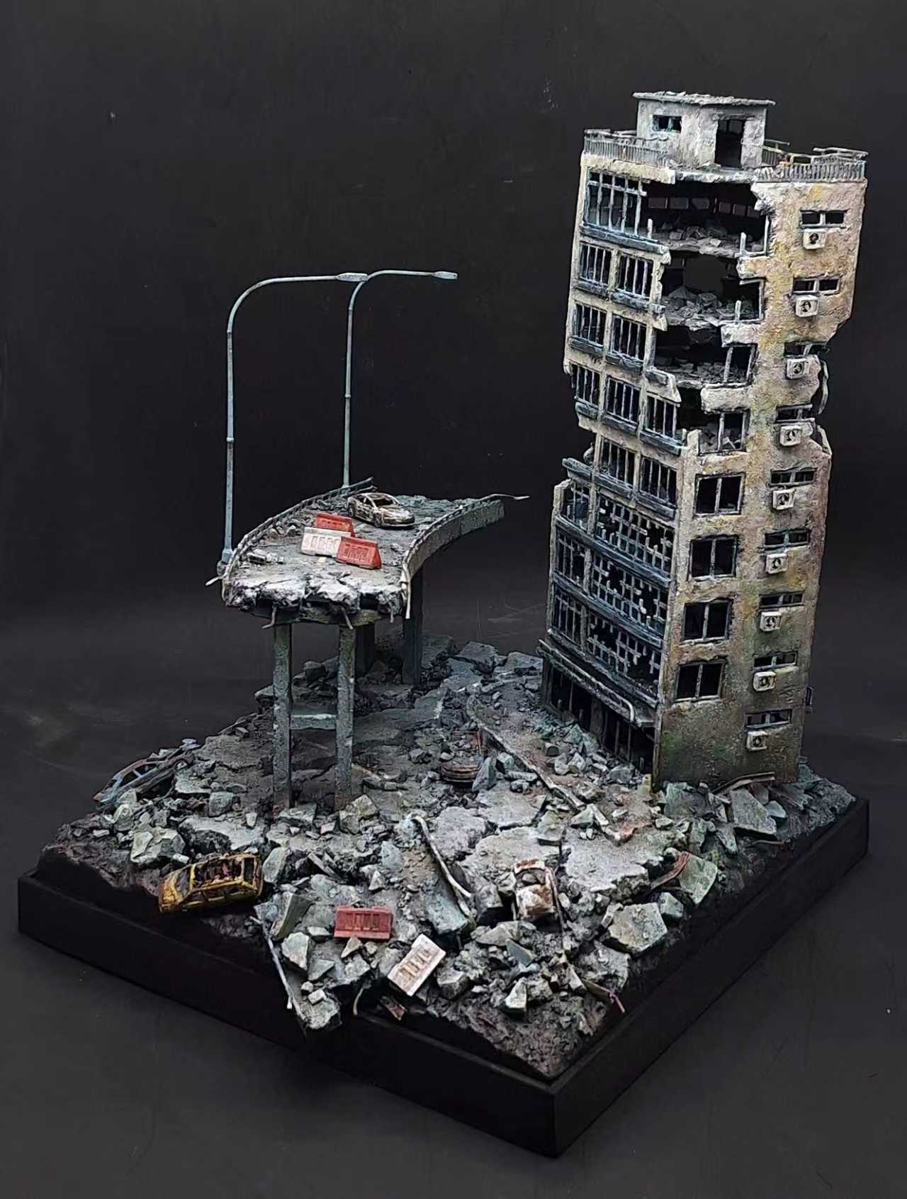 城市廢墟場景班