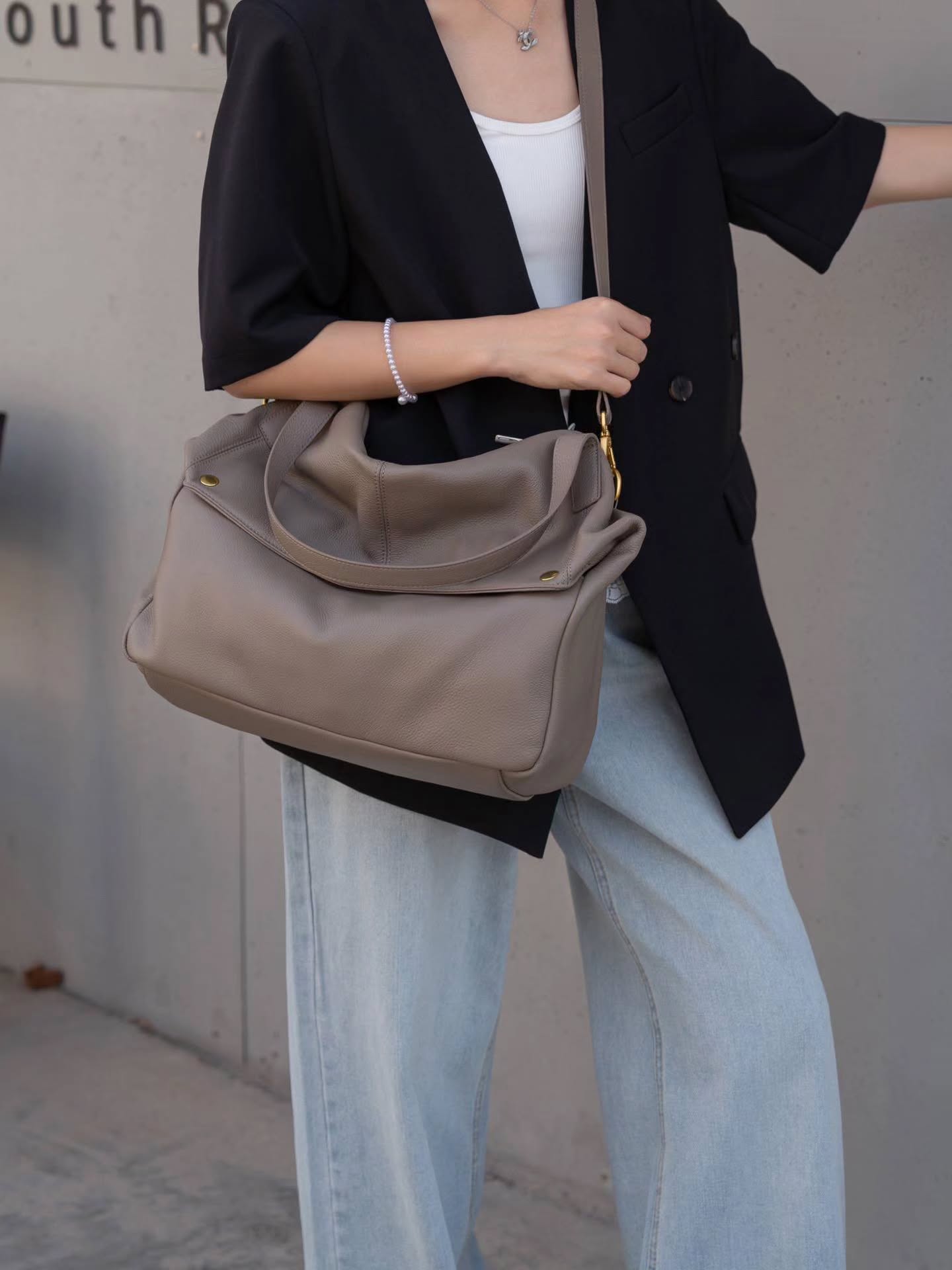 7007# 🆕慵懒风大容量托特包🇨🇳