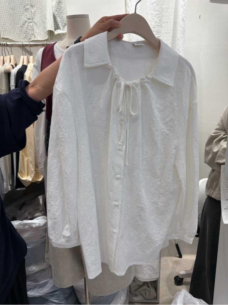 221139 反領暗喱士恤衫 胸110 長71