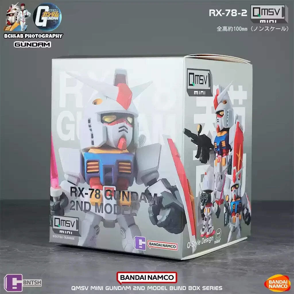 [高達] Bandai Namco QMSV Mini RX-78 高達 第二彈 盲盒公仔 (英文) | 1包