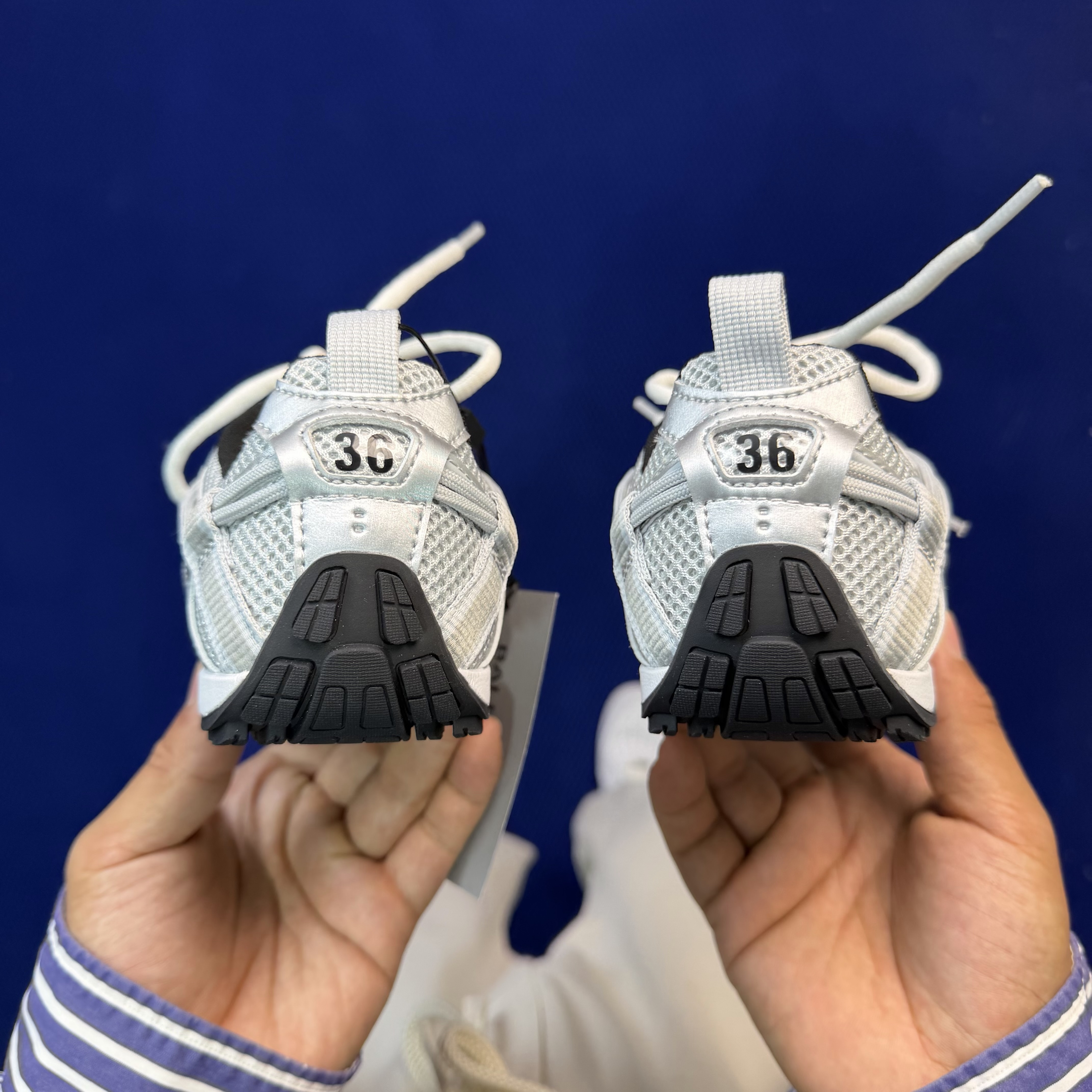 Balenciaga Radar Gradient Lines Sneaker