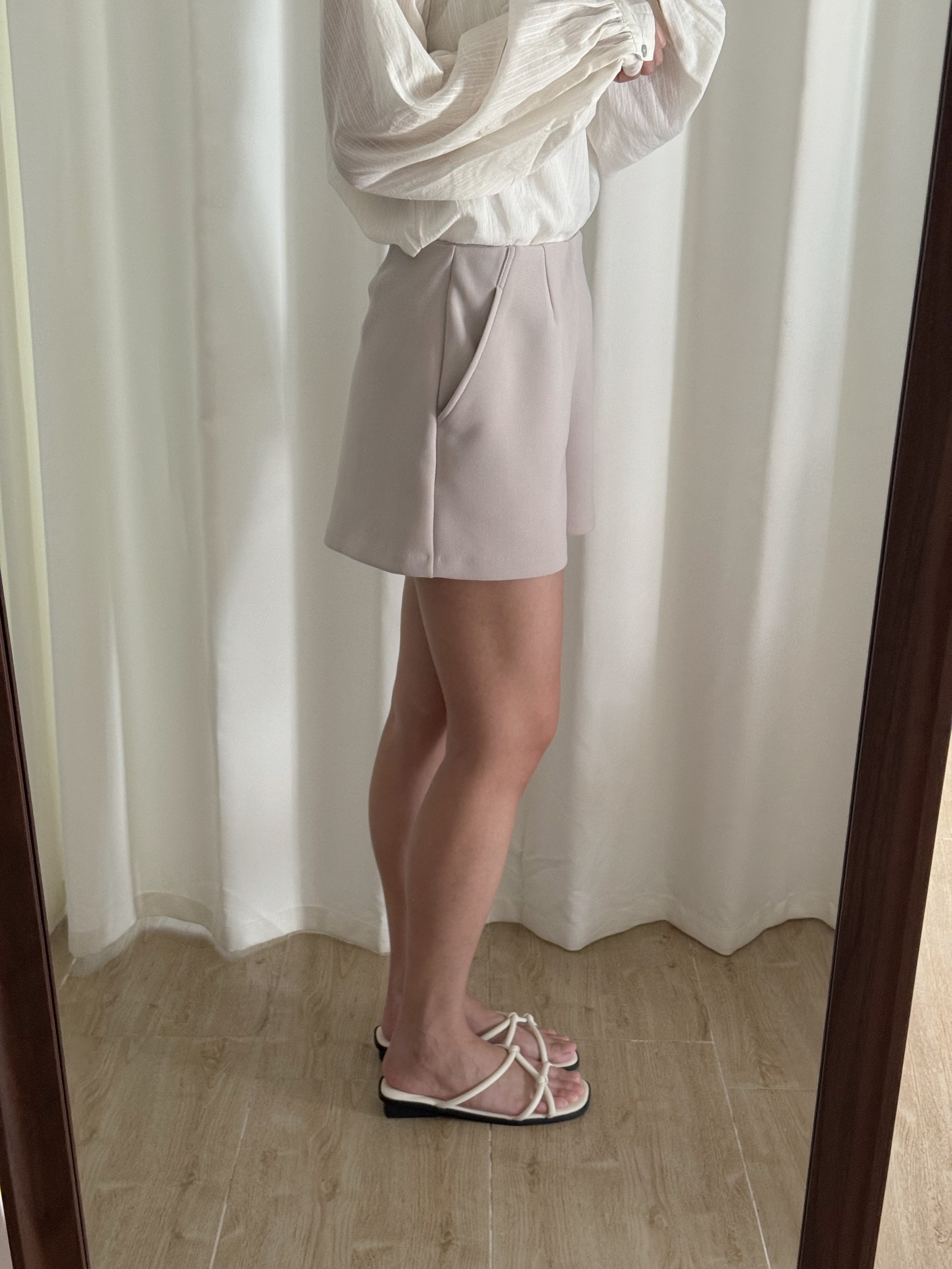 [大碼女生ok!]大彈性傘型短褲(三色入)