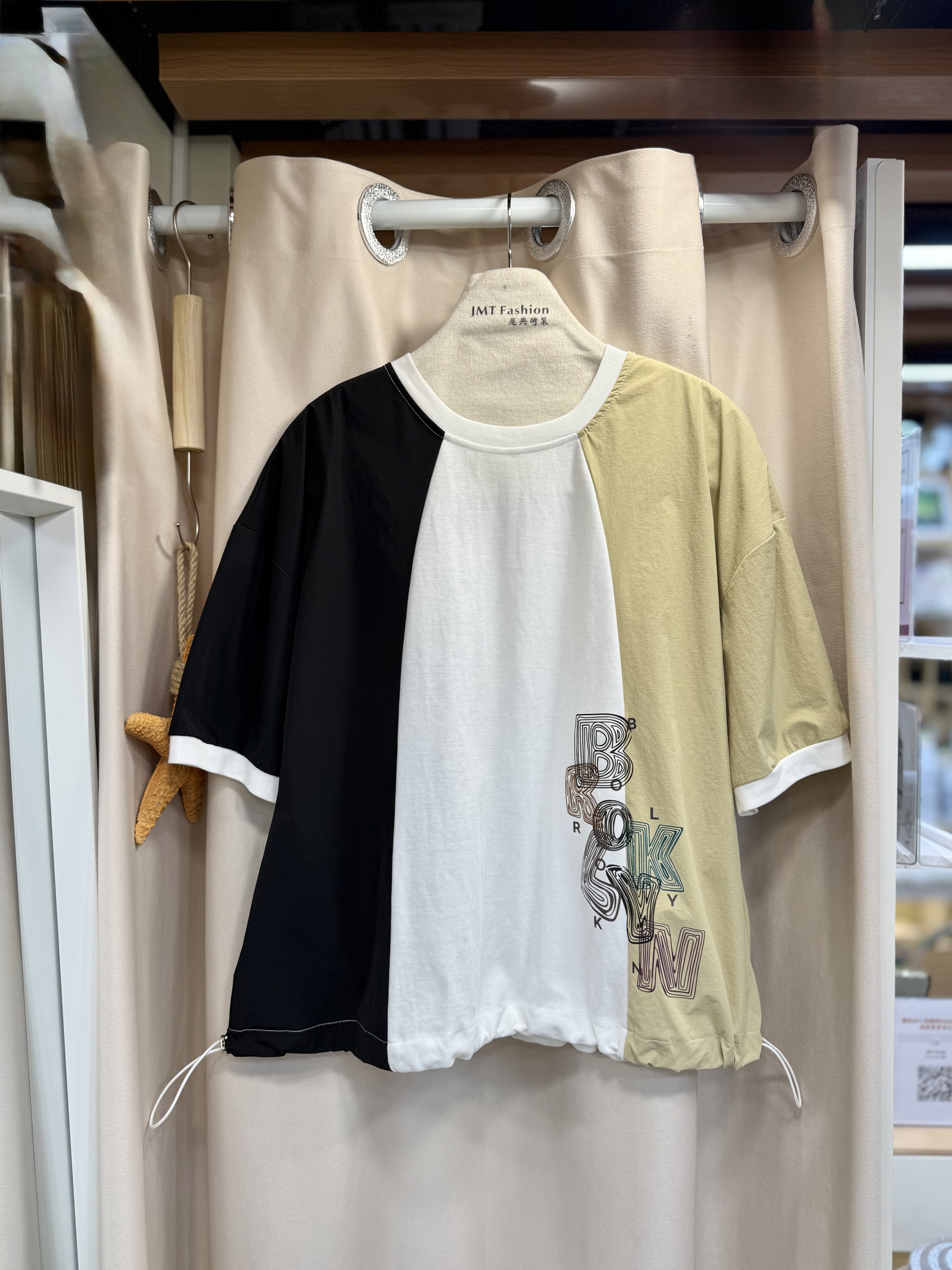 三色拼布Top M651 417128259