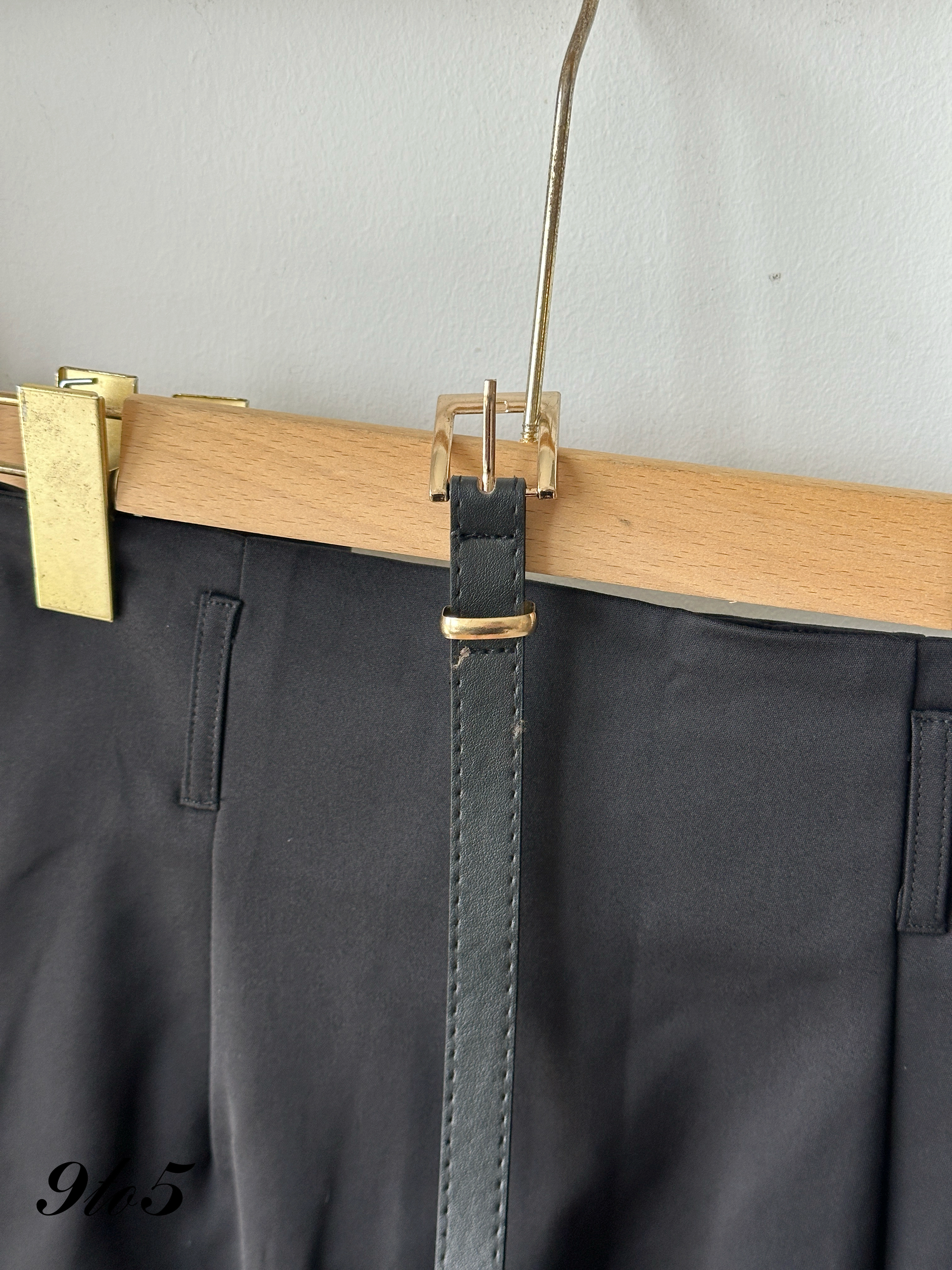 S1917 Midi Zipped Pencil Skirt - 3 Colors 