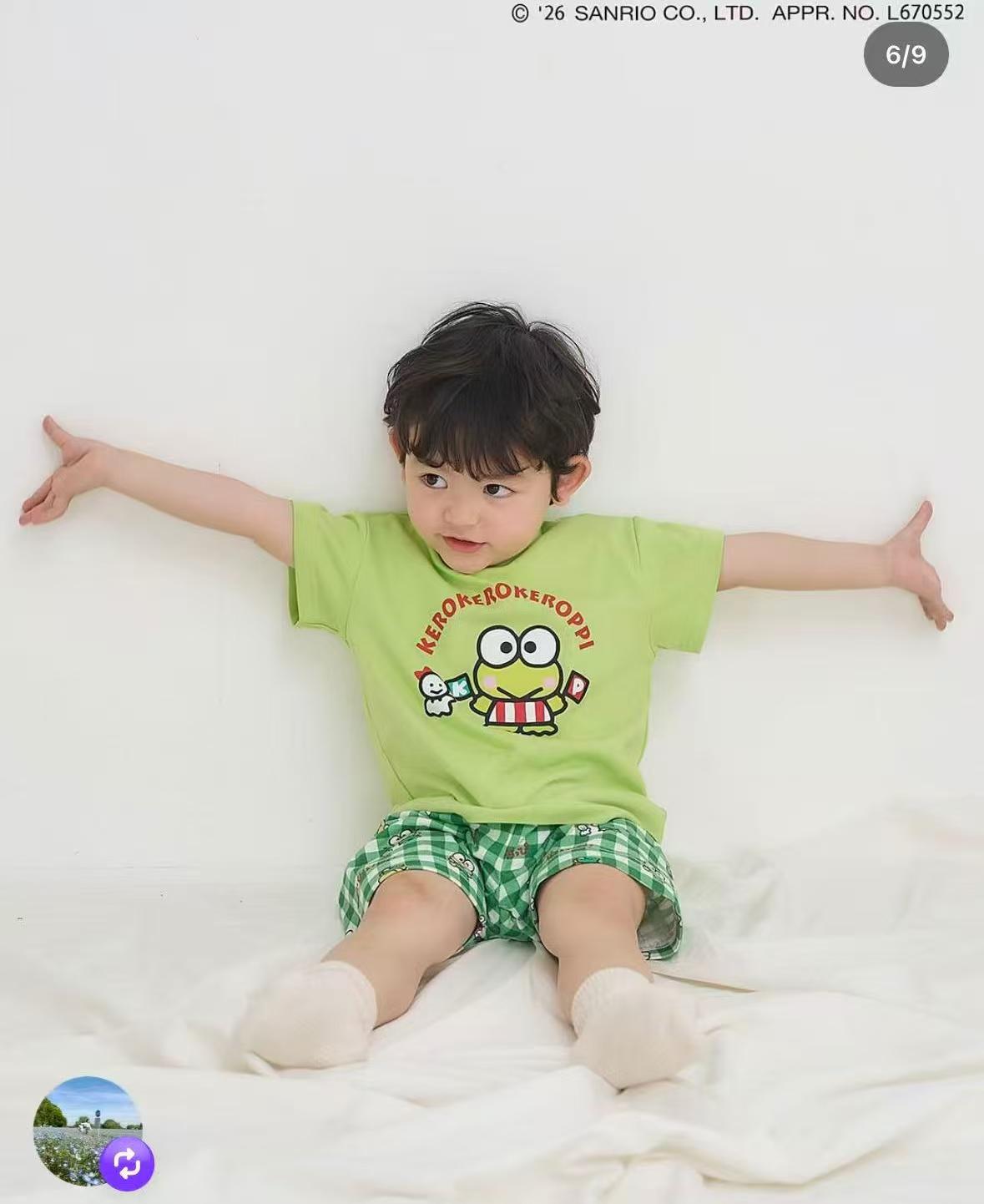 $85套。2套起$75套。日單alc & S夏日卡通套裝