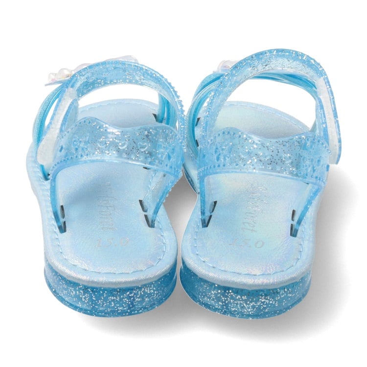 🆕【⭐訂購⭐】 🇯🇵日本直送🌀閃亮心形亮片貝殼 透明涼鞋［2款選］🌀[ELDA-0210][260522]