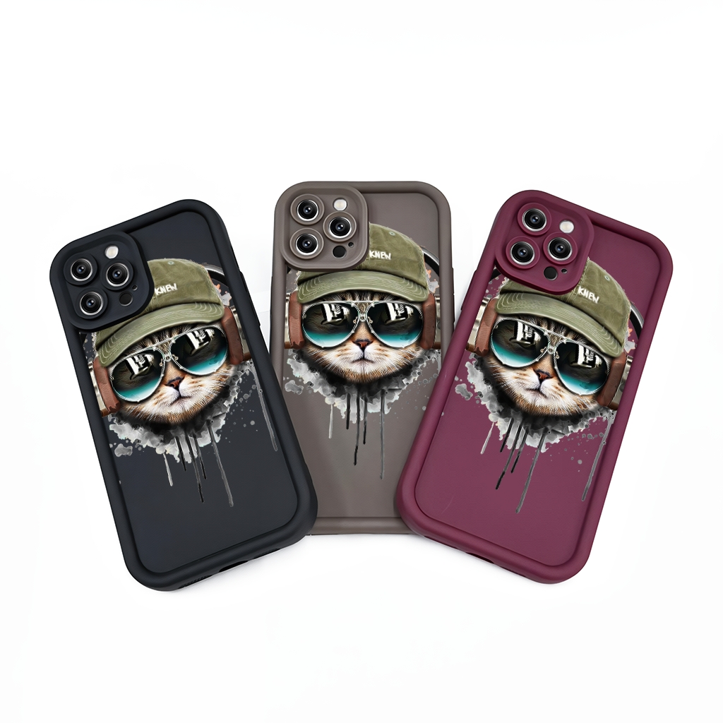TPU DESIGN CASE PHONE FOR HONOR - DESIGN CAT C