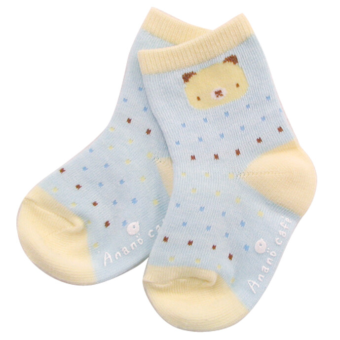  日本製 Anano Cafe Baby Gift Set 初生BB禮盒5件套裝 Set C ( 粉藍色 )