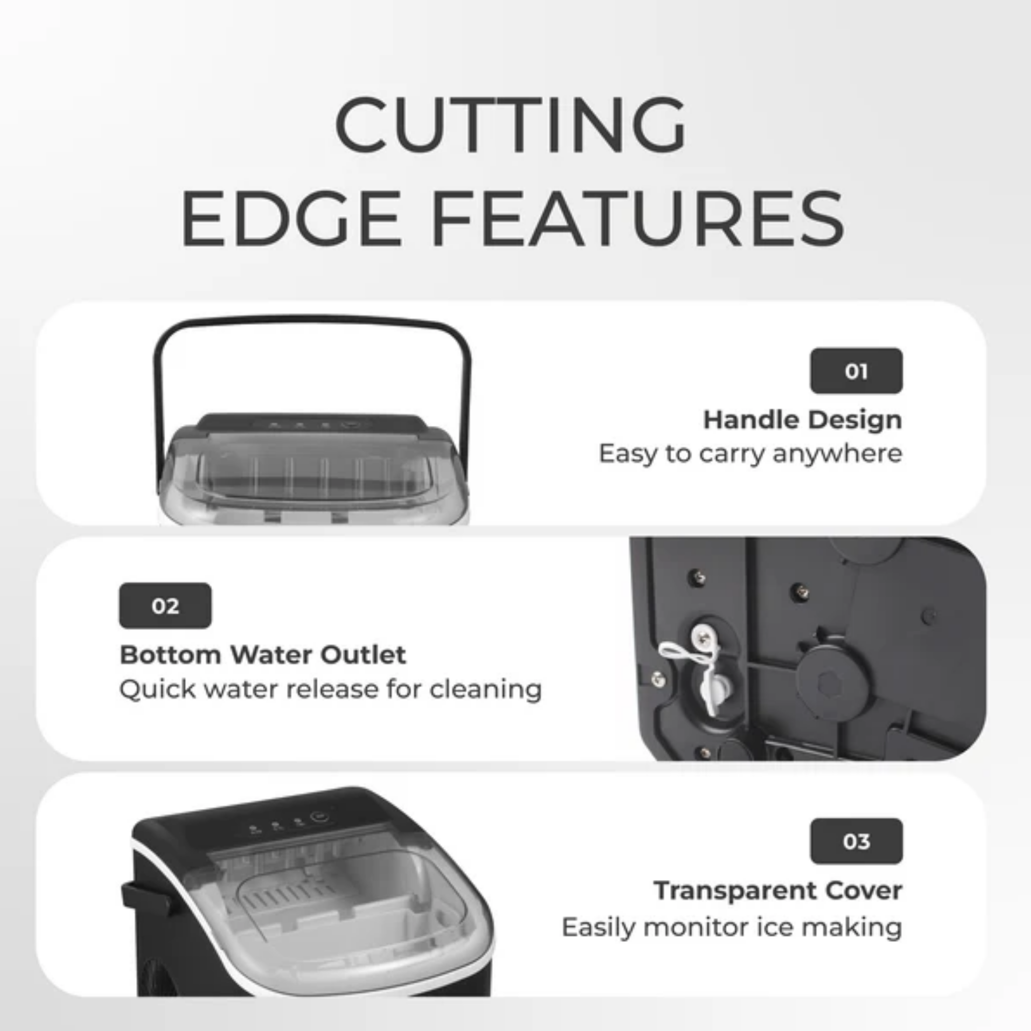 Russell Taylors Portable Ice Maker (IM1)