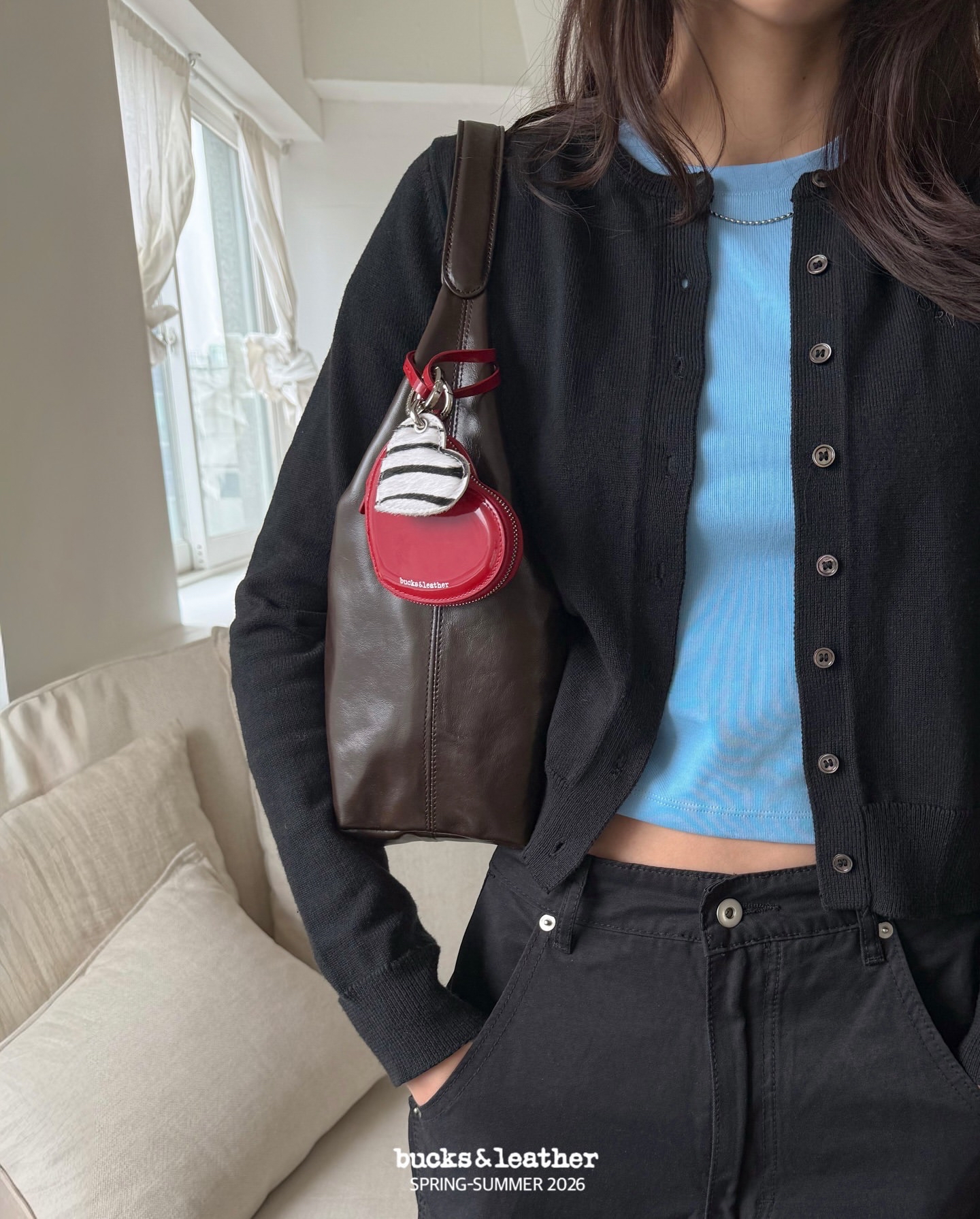 預訂_Heart Pouch By Bucks & leather