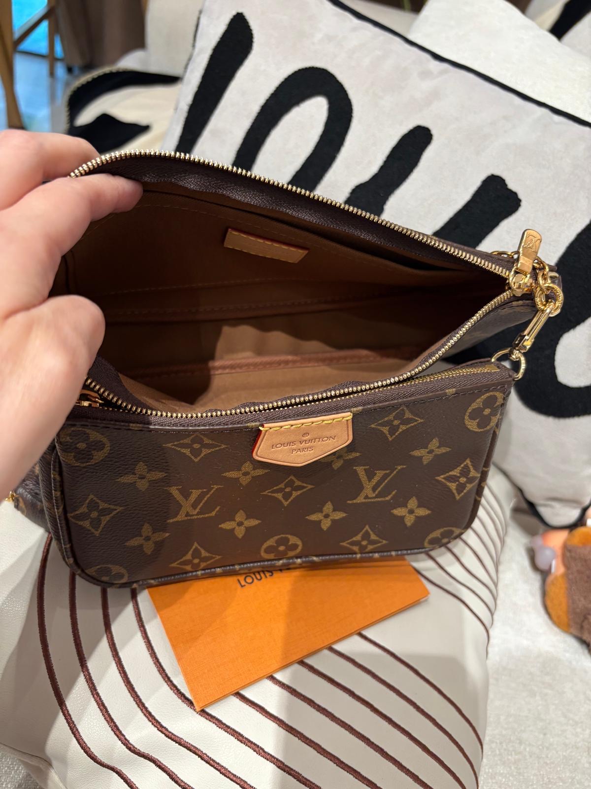 全新 Lv Multi Pochette Accessoires 5合1 100%Authentic ,全新unused ✅收據✅dust bag✅strap✅box 