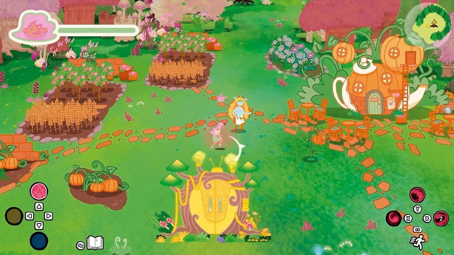 NS 魔法花園物語 Grimoire Groves 中/英文  (英文封面) NSW-3890