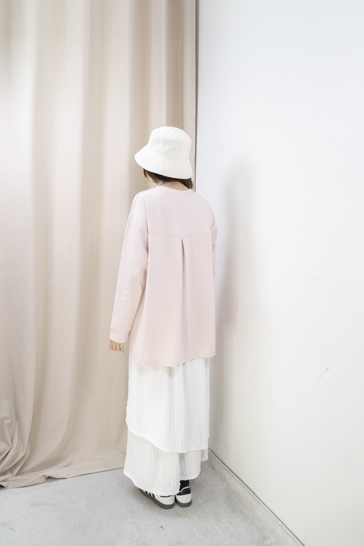 層次優雅半身裙（2色）