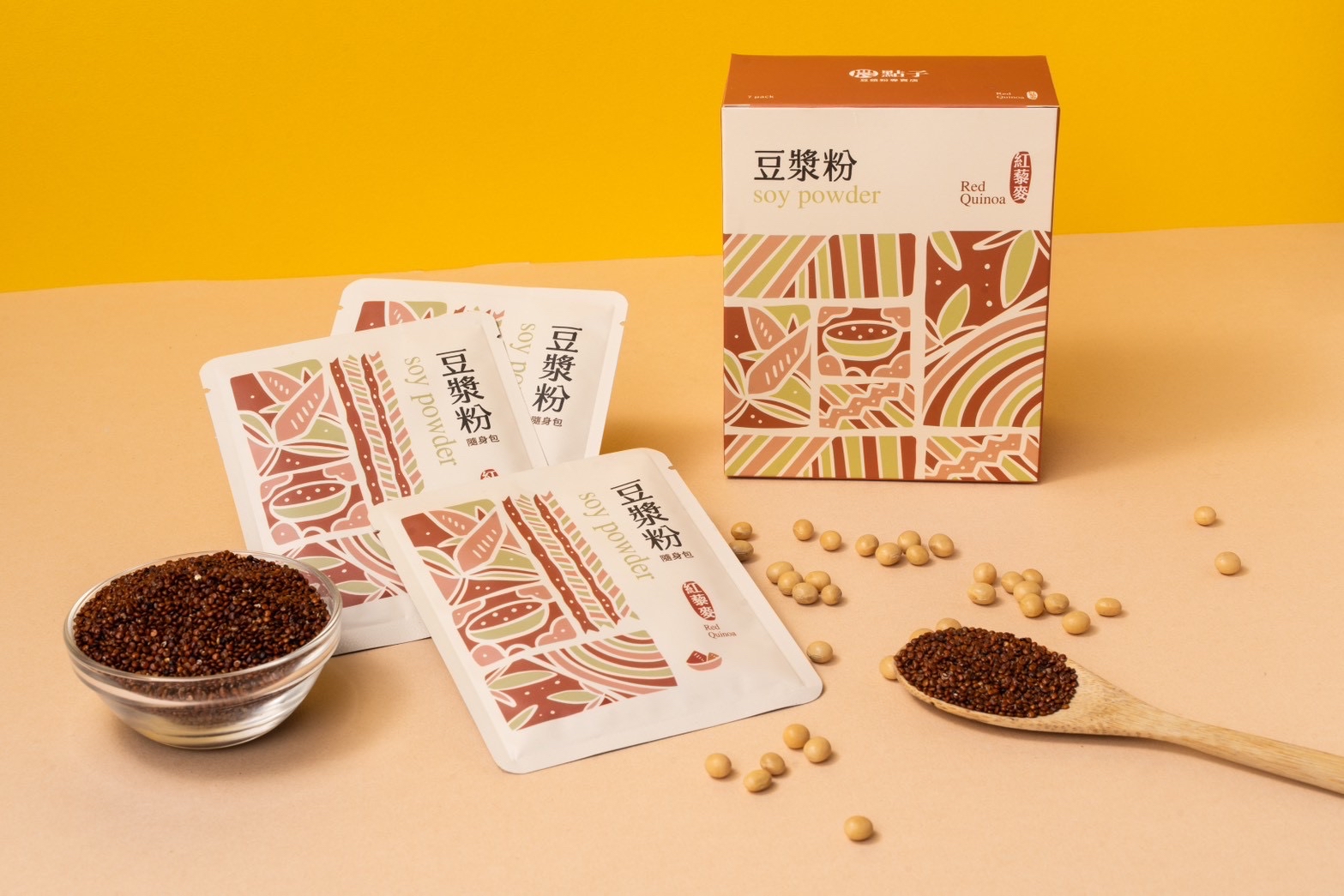 台灣農點子｜豆漿粉隨身包（20g*7包）