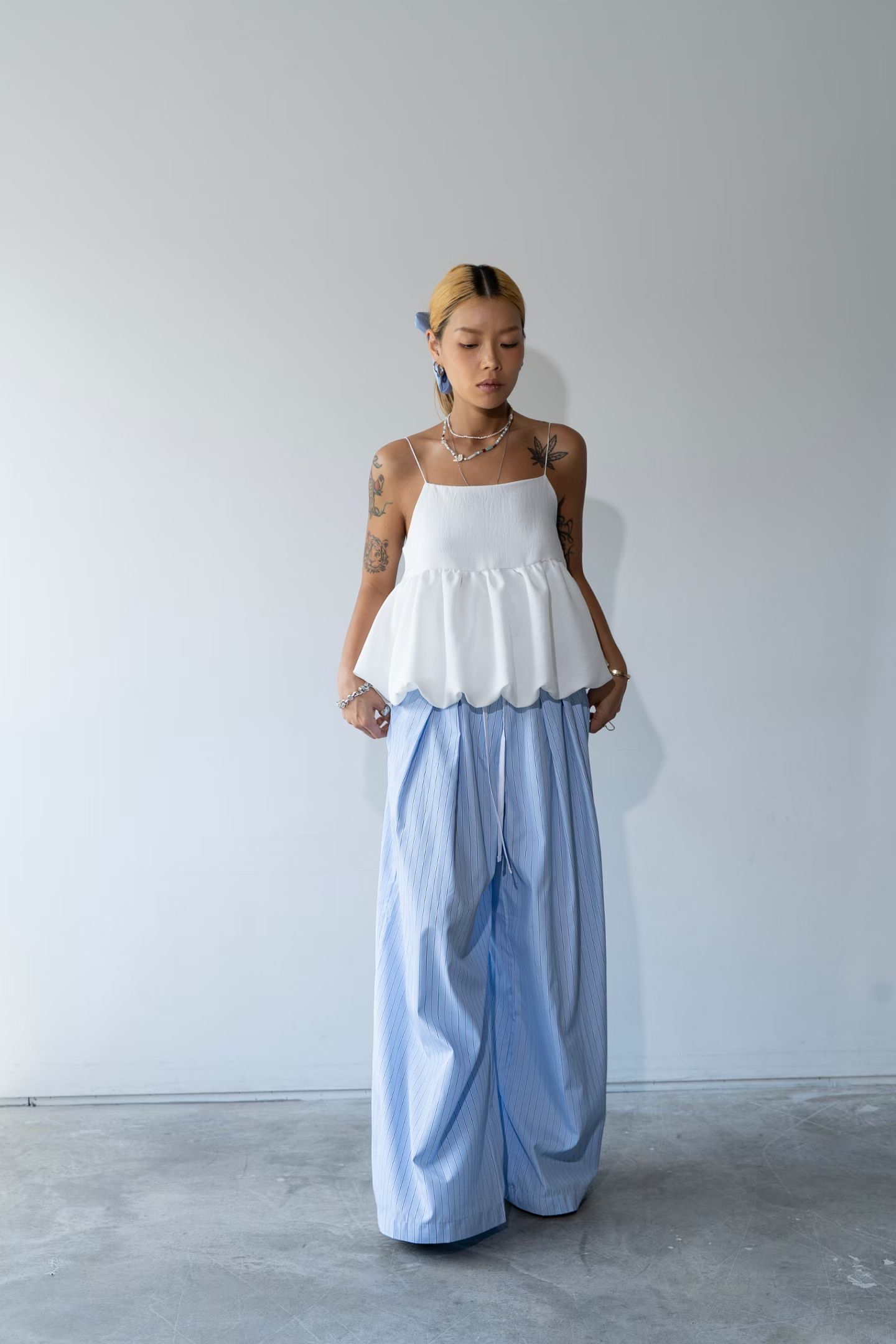 東大門女裝| Stripe Pants 