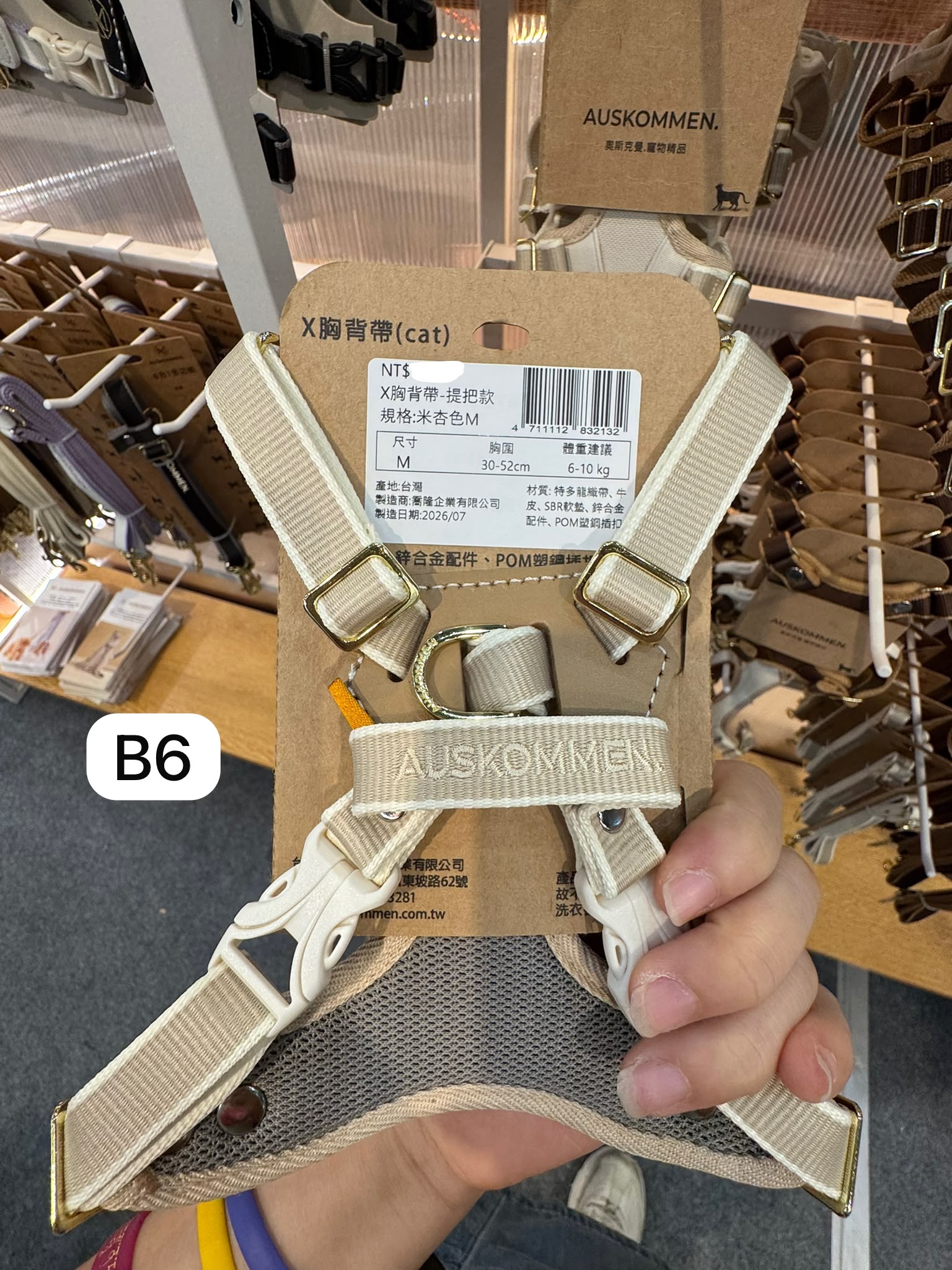Auskommen X型胸帶