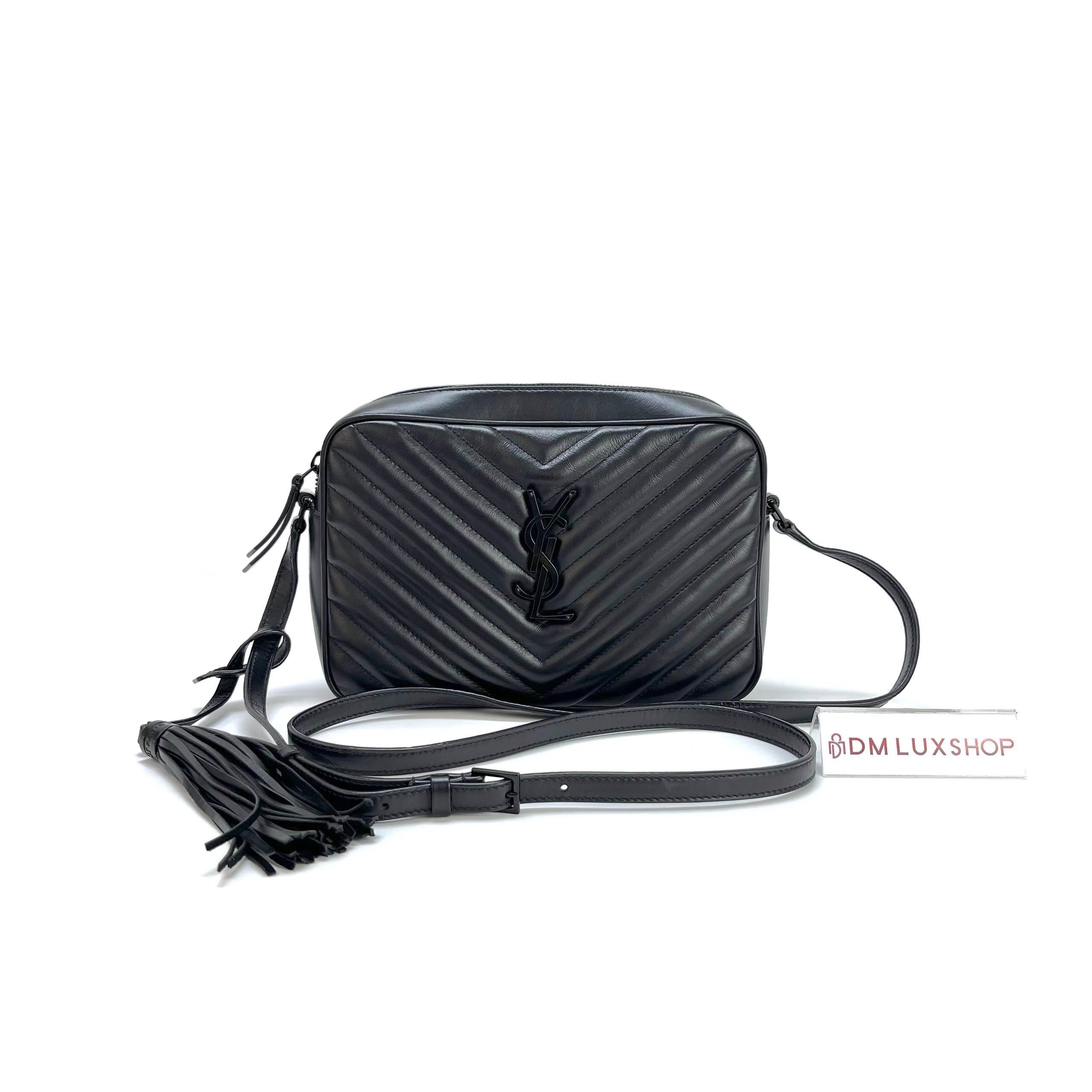 YSL So Black Camera Bag
