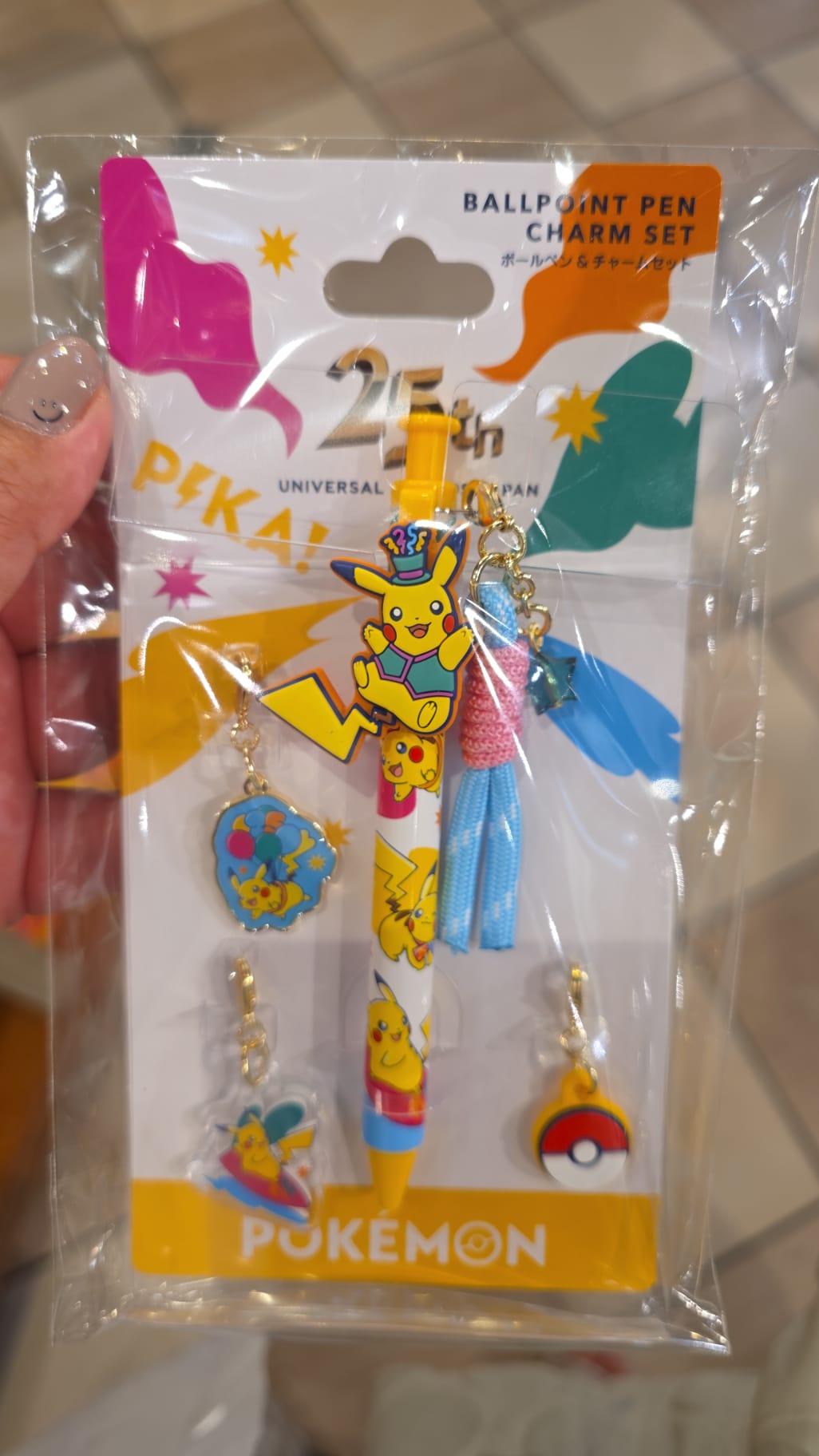 ballpoint pen charm set