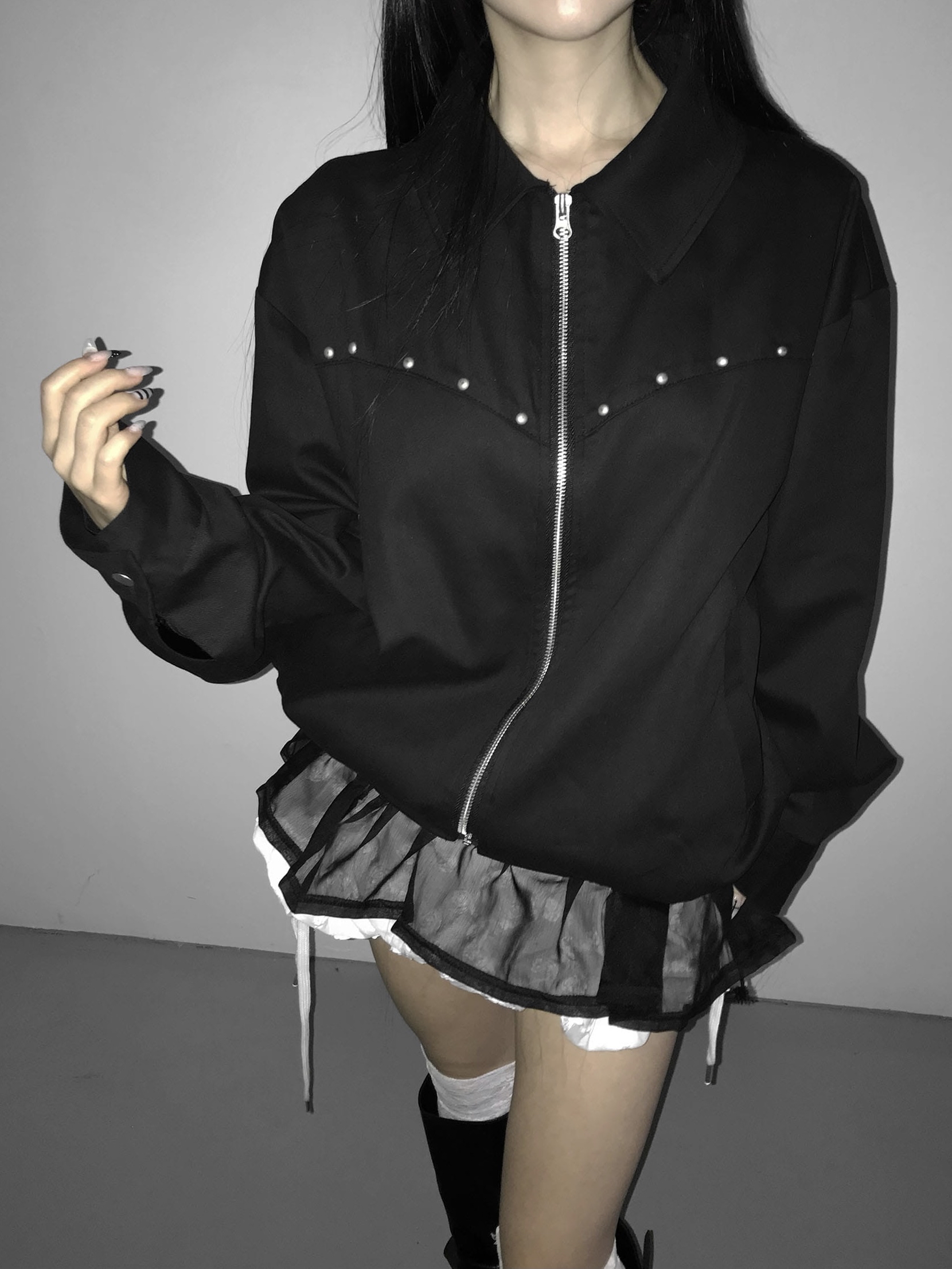 Vintage Western Studded Jacket