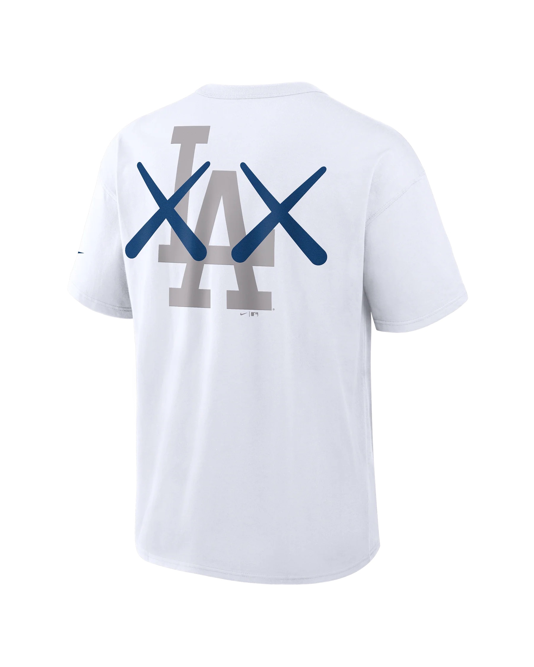 KAWS Men's Nike MLB Fanatics Fest Elevated Max 90 Tee Los Angeles Dodgers - White