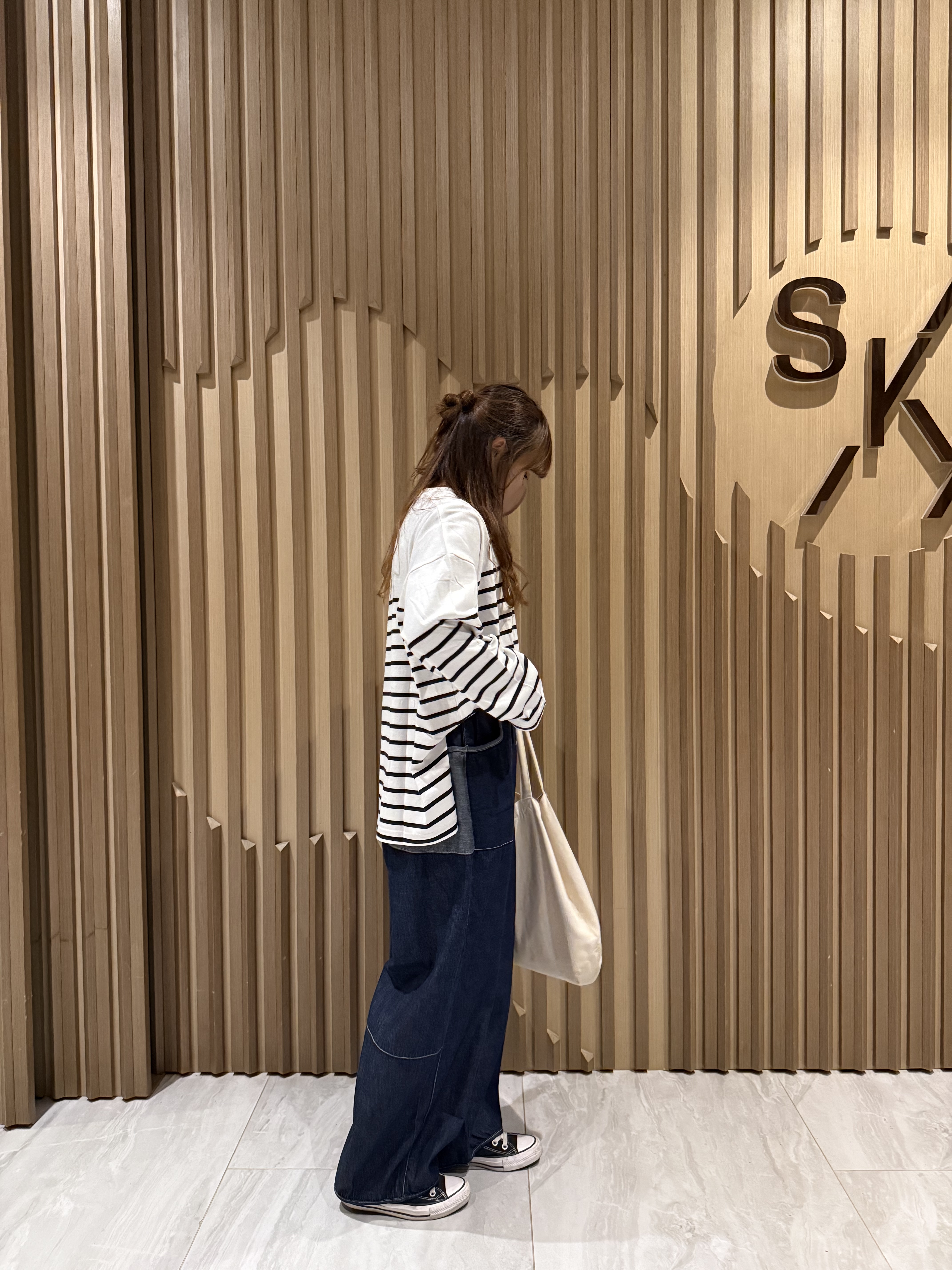 日系拼色橫間𝐭𝐨𝐩