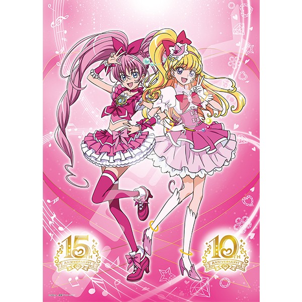 光之美少女 PreCure 閃拼圖500塊 美樂天使15周年&魔法使10周年 500-798 #P-PCT0175 [Ensky] (PRE-ORDER) [2026/08]