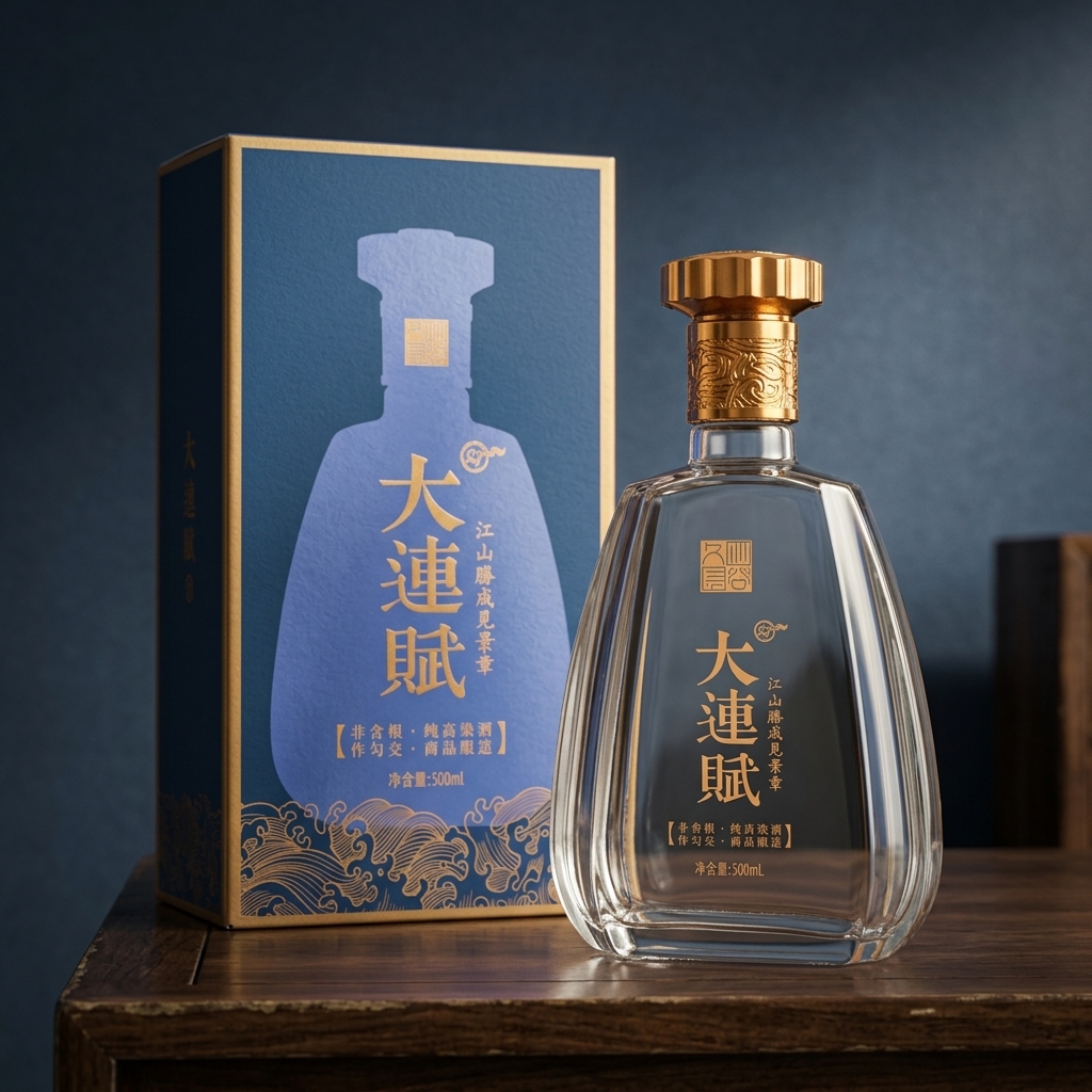仙谷坊 大連賦 經典版 小曲 52°  (純高粱固態釀造) 500ml