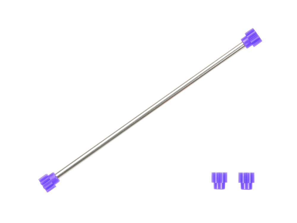 MINI 4WD 2.0mm HOLLOW PROPELLER SHAFT (FOR TYPE 5/SUPER FMシャーシ CHASSIS)