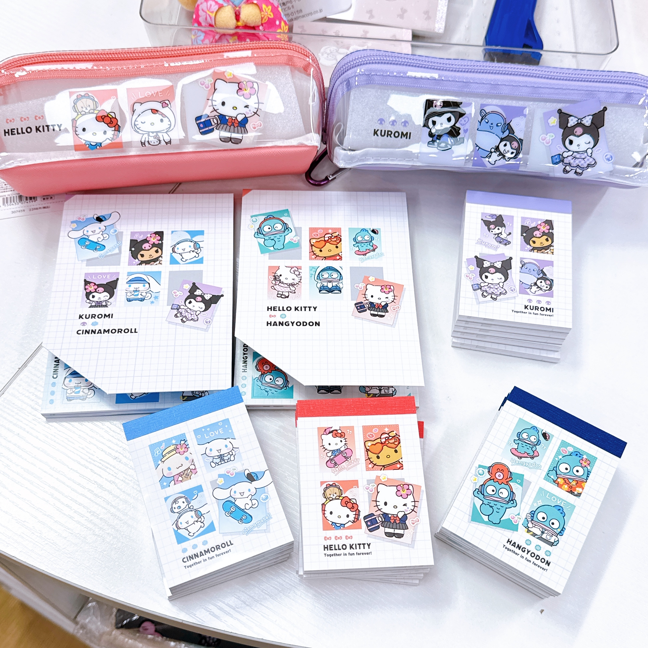 日本直送Sanrio 學生系列memo 筆你541