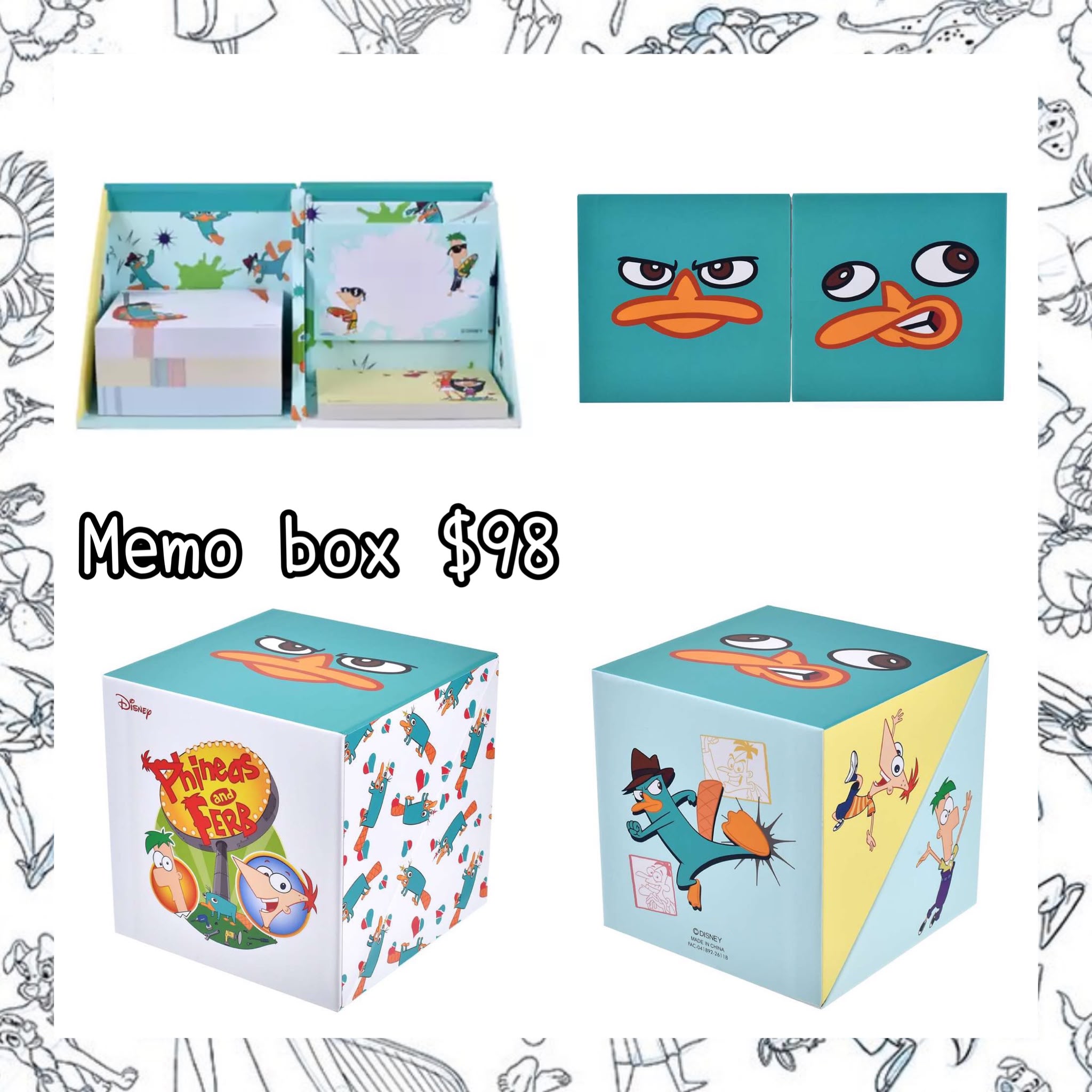 ：日本：MEMO BOX