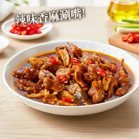 【張酥酥】煙燻去骨鳳爪 (巨無霸 600g)