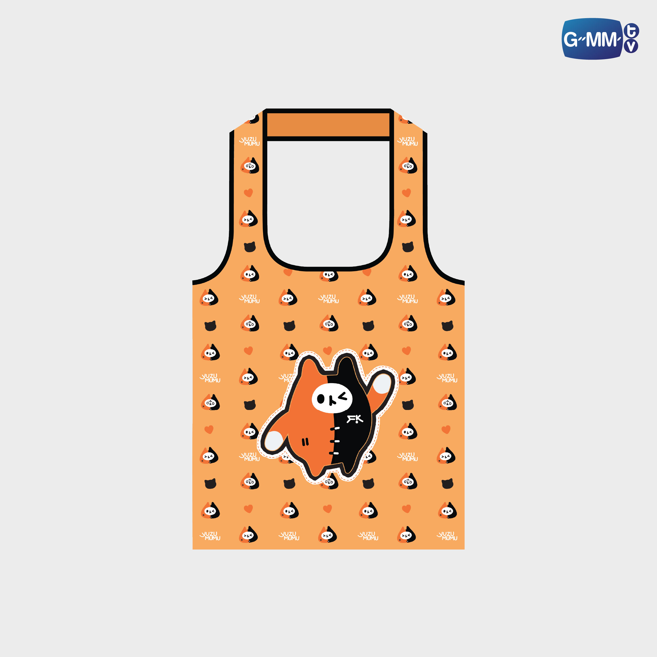 YUZU MUMU CHARACTER FOLDABLE BAG