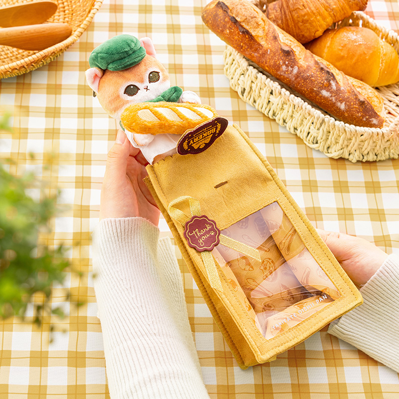 🎀【預訂】 mofusand BAKERY  麵包袋公仔掛包