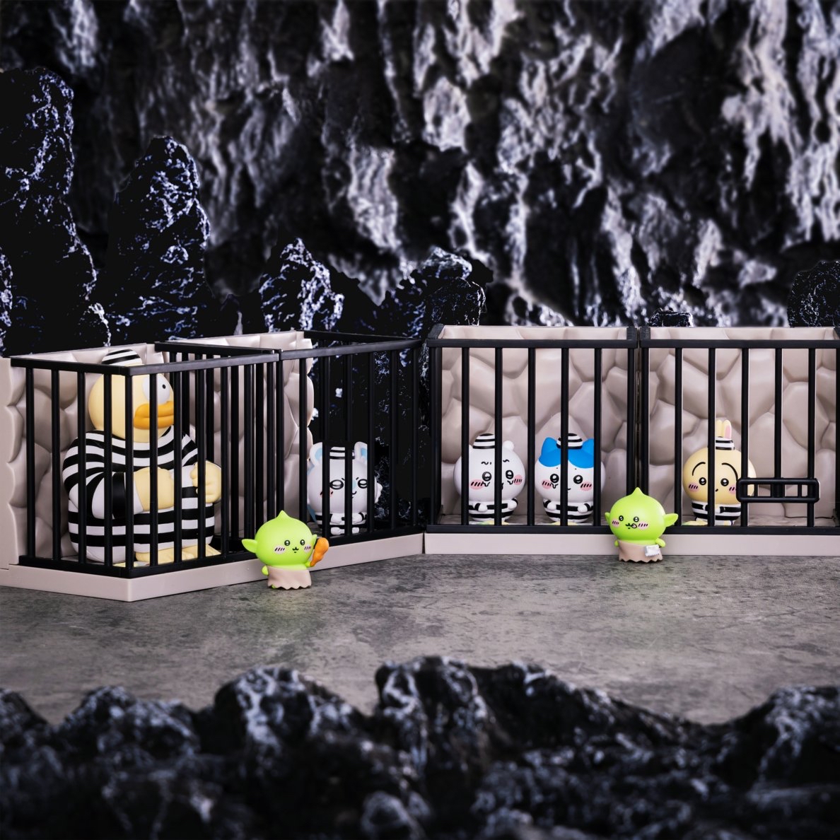 (24/4新品)日本CHIIKAWA 監獄場景擺設（盲盒）