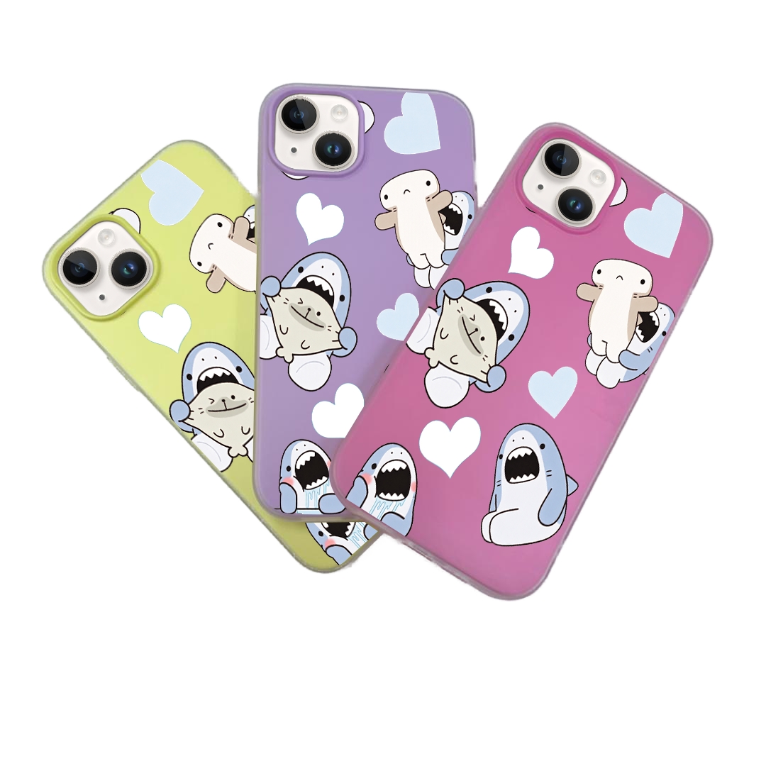 JELLY CASE PHONE FOR IPHONE - DESIGN SHARK A