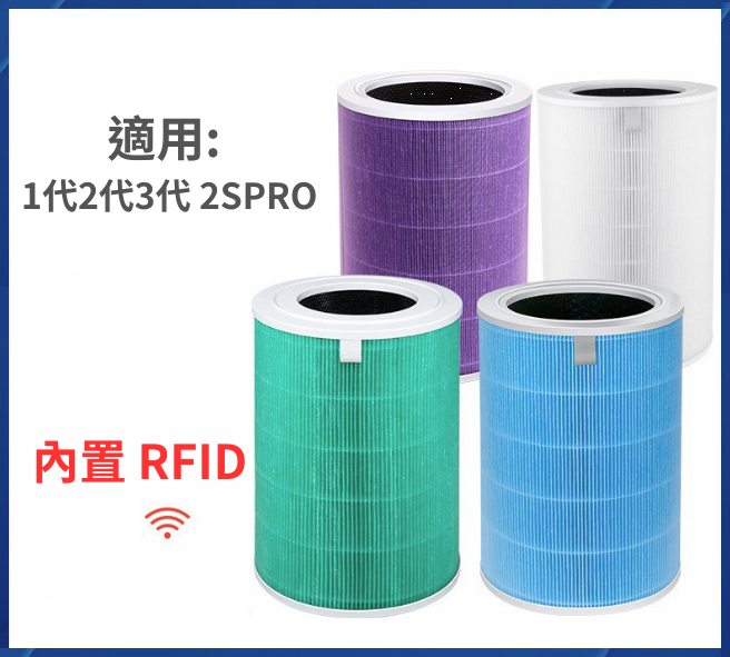 Xiaomi 小米 (代用) 濾芯 適用 1代 2 代 3代及2SPRO 