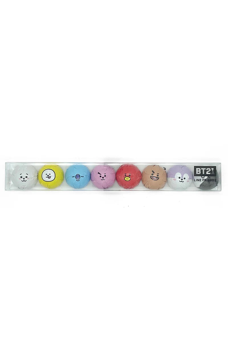 📦訂購 日本限定 Line Friends BT21 牛奶朱古力 (一排8粒)