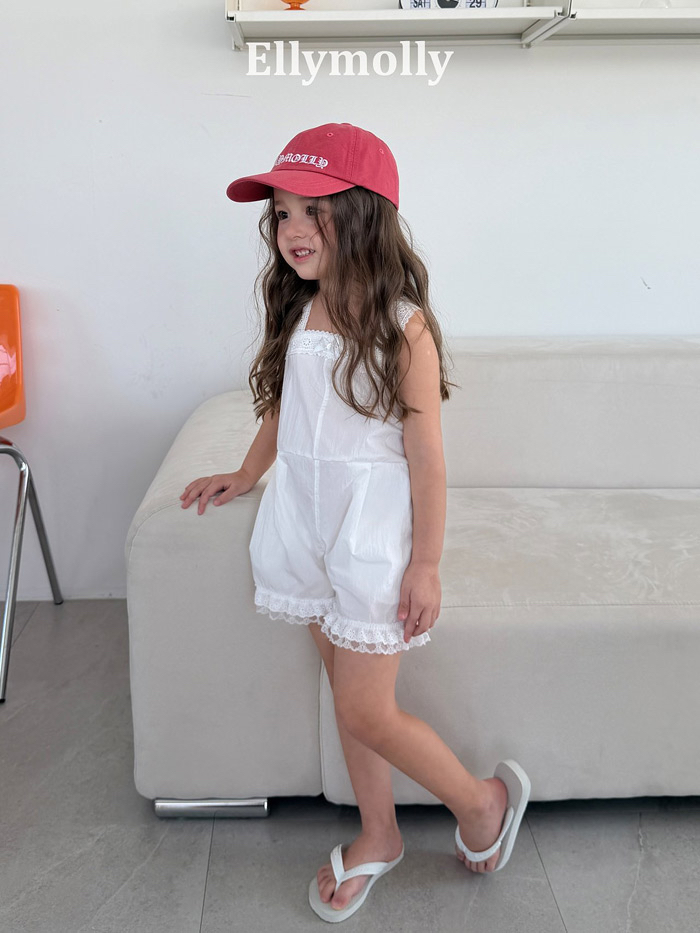 🇰🇷Ellymolly連身褲Ivory