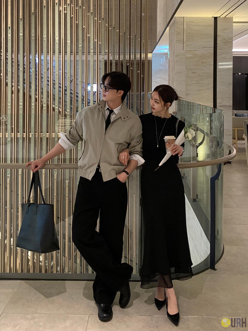 【100%保證韓國直送】簡約立領雙向拉鍊挺闊寬鬆哈靈頓外套 🧥 [3 color] RL114871